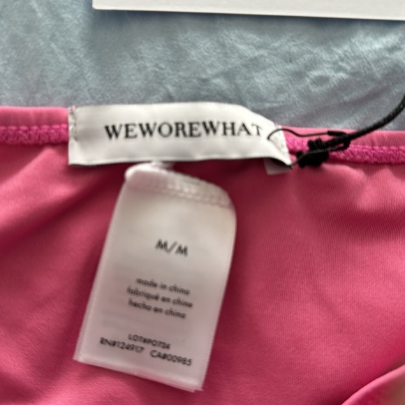 New! Who wore what M pink Riviera swim bottom - Picture 4 of 5